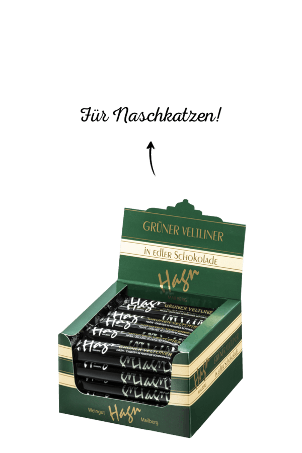 Grüner Veltiner Schokobox
