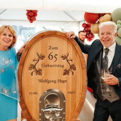 Hagn Wolfgang auf seiner 65 Jahre Feier