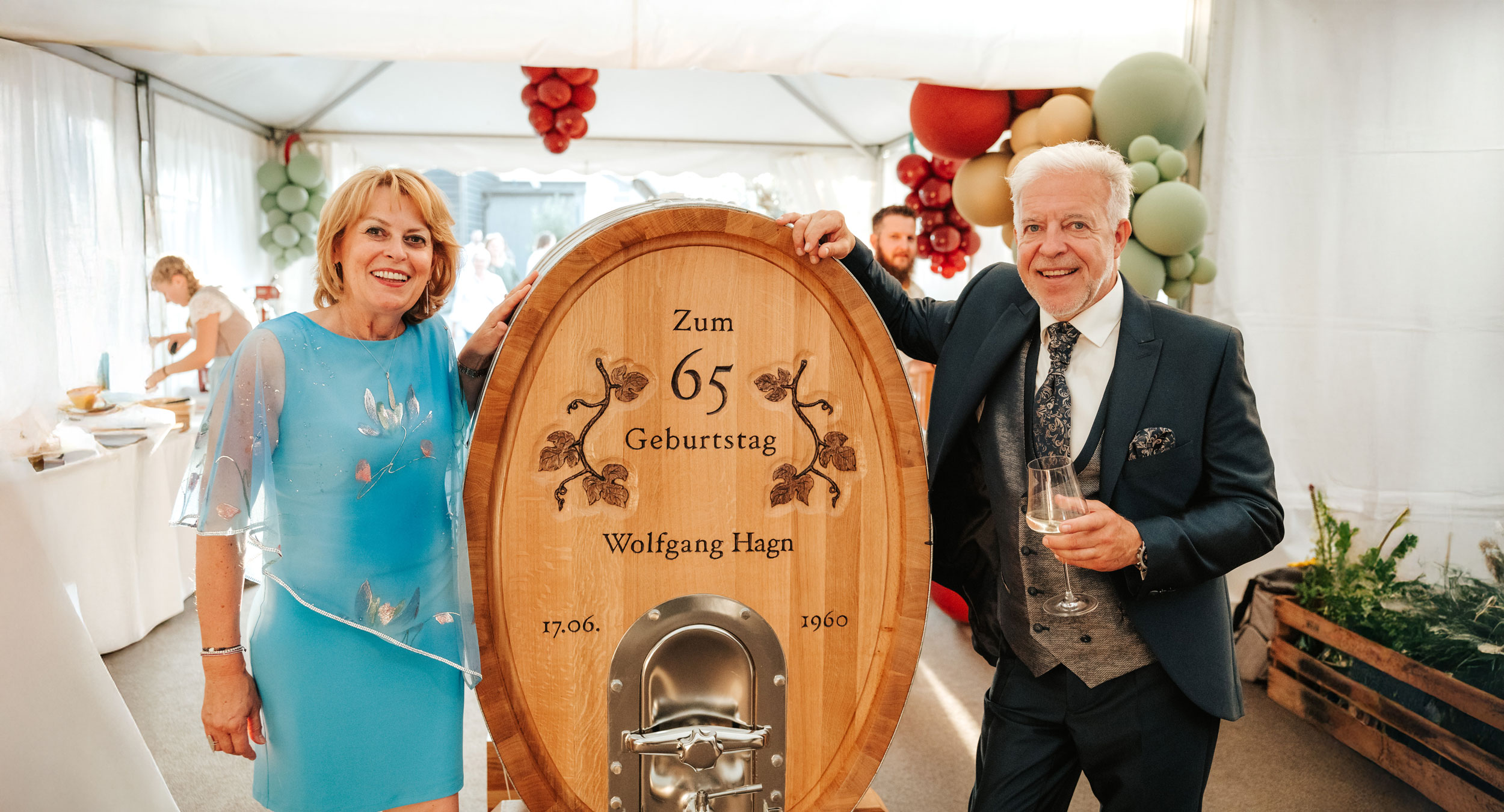 Hagn Wolfgang auf seiner 65 Jahre Feier